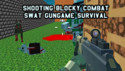 Shooting Blocky Combat Swat GunGame Survival